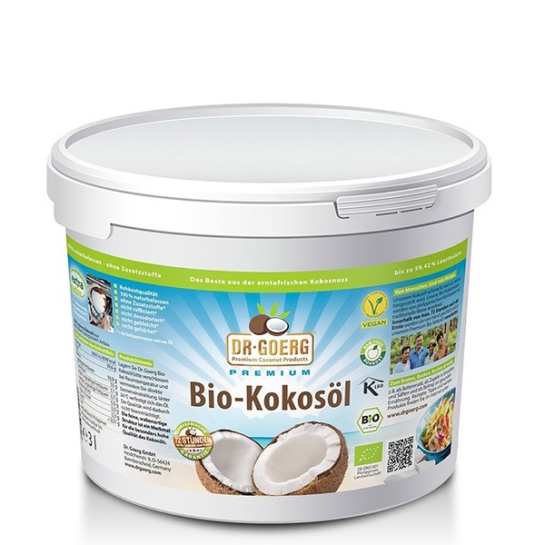 Dr. Goerg Premium Bio Kokosöl Vorratspackung