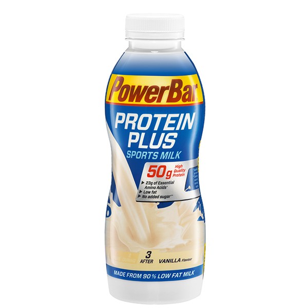 powerbar protein plus sports milk