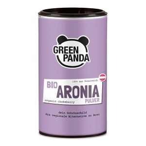 Green Panda bio Aronia Pulver aus Österreich