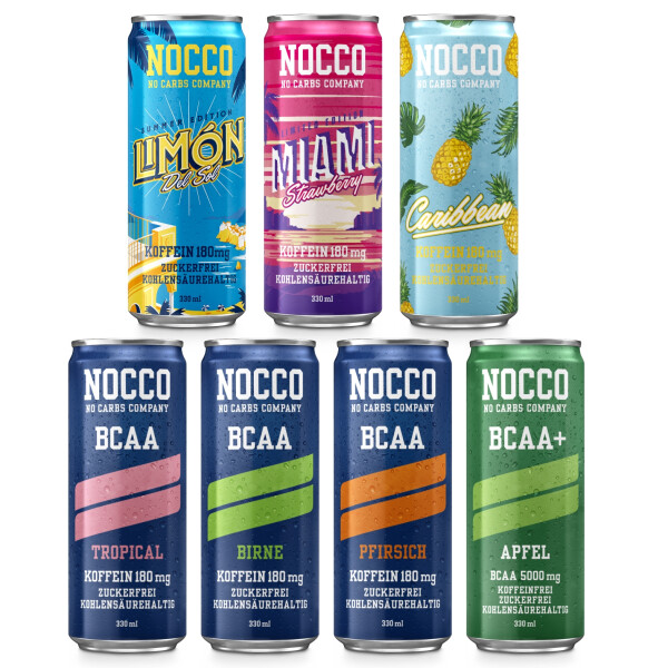 NOCCO BCAA Miami Strawberry